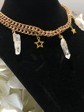 Load image into Gallery viewer, Clear Quartz Charm Necklace
