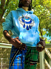 Load image into Gallery viewer, Ancestral Protection Hoodie Blue
